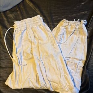 Periwinkle Free People Cargo Pants